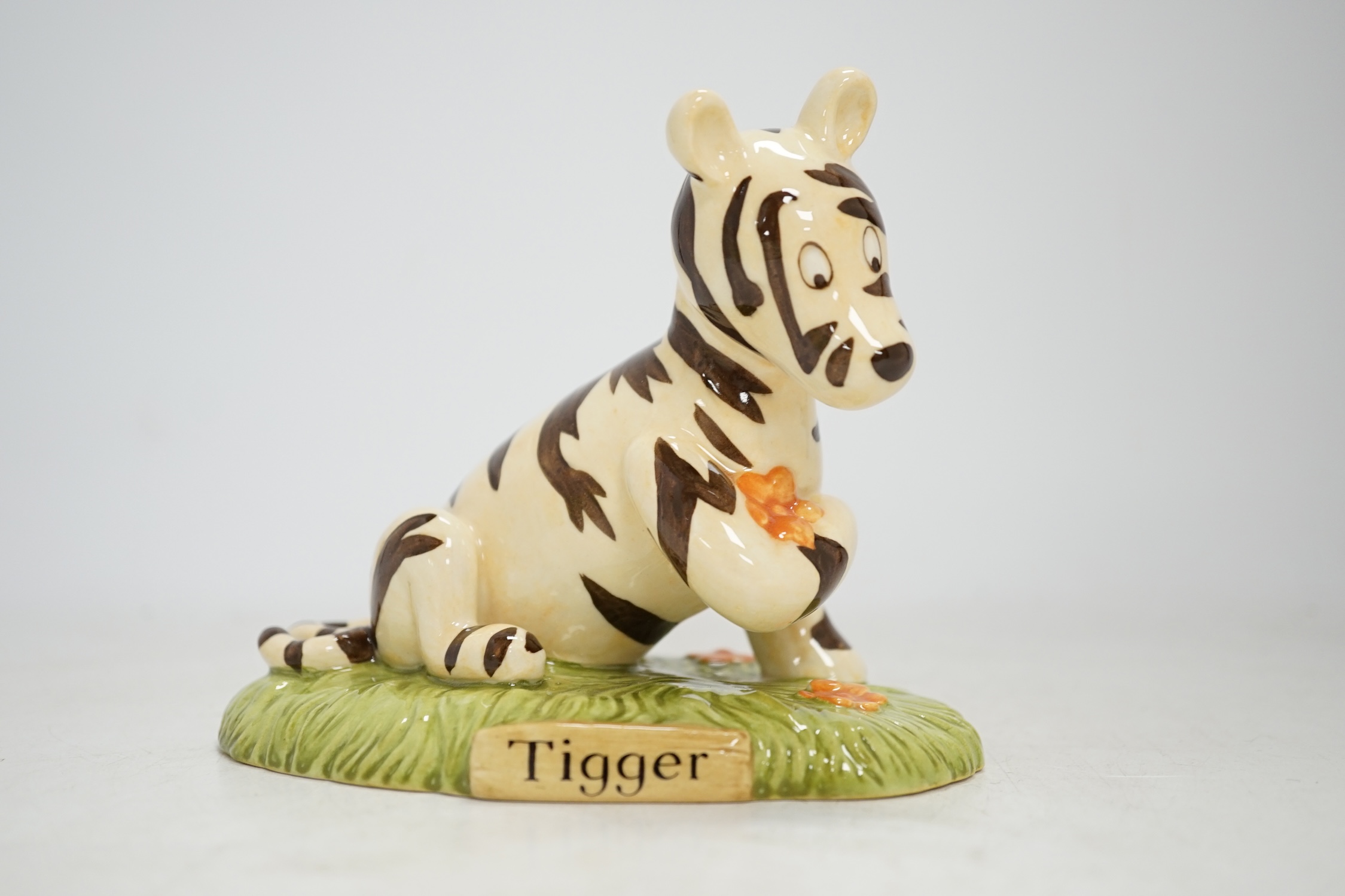 Ten various Royal Doulton ‘Winnie the Pooh Collection’ boxed figures to include ‘Eeyore Loses a Tail’, ‘Tigger Loves Tigger Lilies’. Condition - fair to good